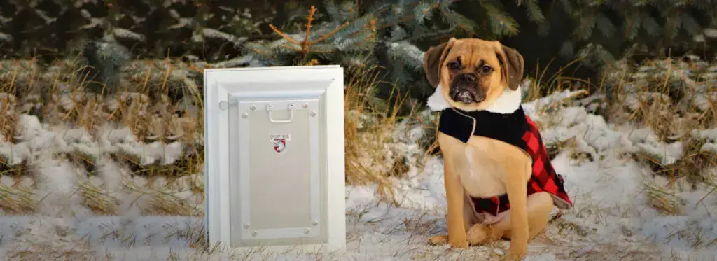 Custom Dog Door | Portal Pros offers custom dog doors for doors, walls, windows and patios