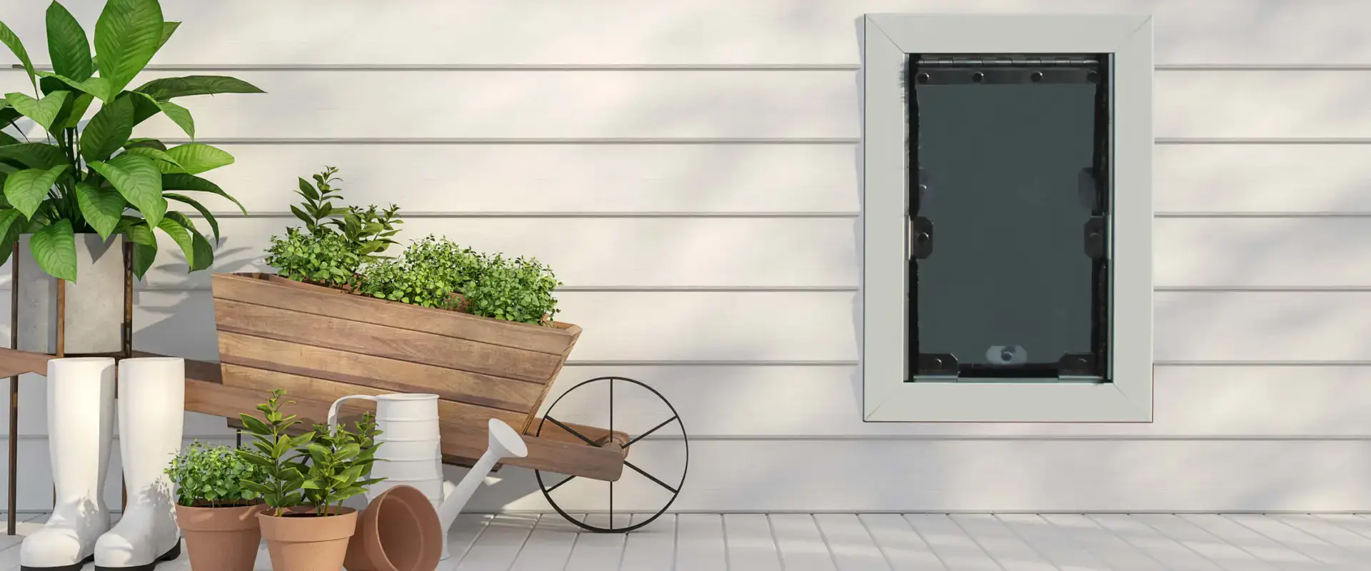 Dog Door Installation in Walls